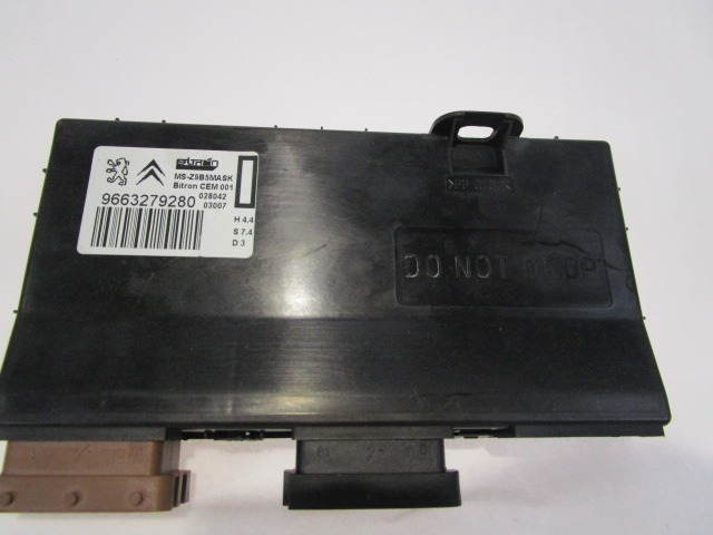 SEDEZNI MODUL OEM N. 9663279280 ORIGINAL REZERVNI DEL CITROEN C6 TD (2005 - 2012)DIESEL LETNIK 2008