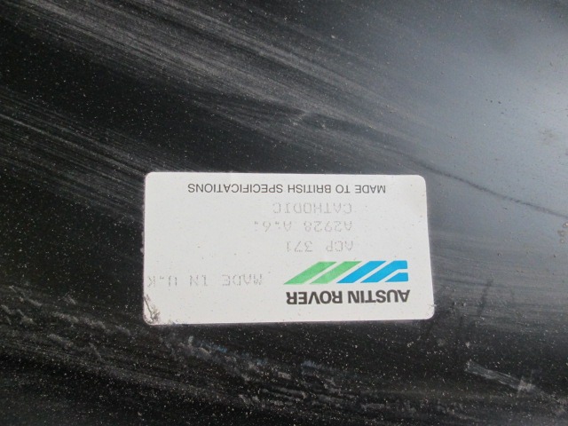 BOCNA STRUKTURA KAROSERIJE OEM N.  ORIGINAL REZERVNI DEL ROVER 200 XH MK1 (1984 - 1989)BENZINA LETNIK
