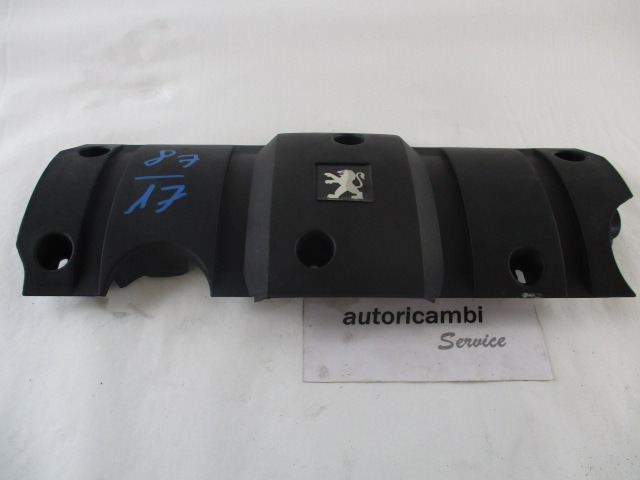 POKROV MOTORJA  OEM N. 9638602180 ORIGINAL REZERVNI DEL PEUGEOT 307 3A/B/C/E/H BER/SW/CABRIO (2001 - 2009) BENZINA LETNIK 2006