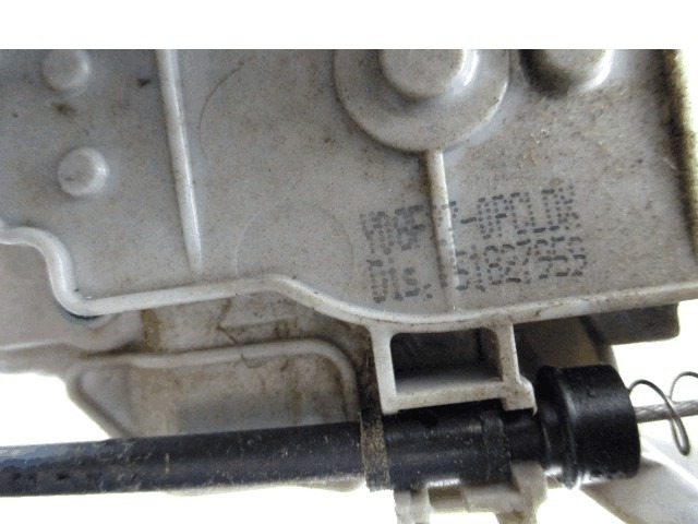 CENTRALNO ZAKLEPANJE ZADNJIH DESNIH VRAT OEM N. 51827959 ORIGINAL REZERVNI DEL FIAT BRAVO 198 (02/2007 - 2010) DIESEL LETNIK 2008