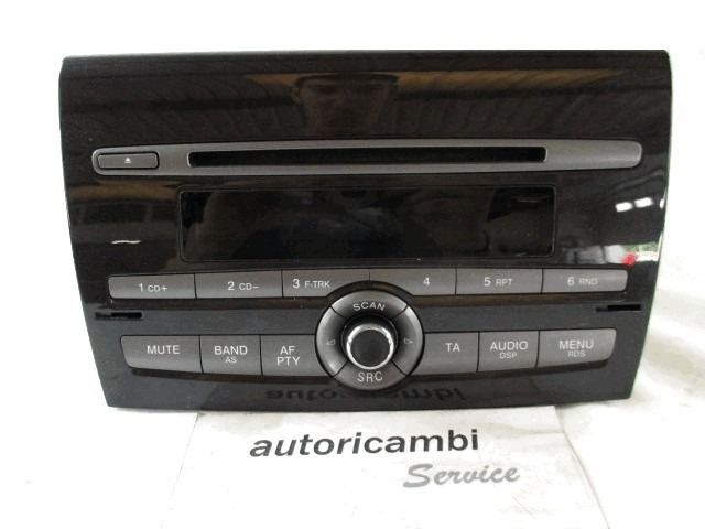 RADIO CD / OJACEVALNIK / IMETNIK HIFI OEM N. 735484417 ORIGINAL REZERVNI DEL FIAT BRAVO 198 (02/2007 - 2010) DIESEL LETNIK 2008