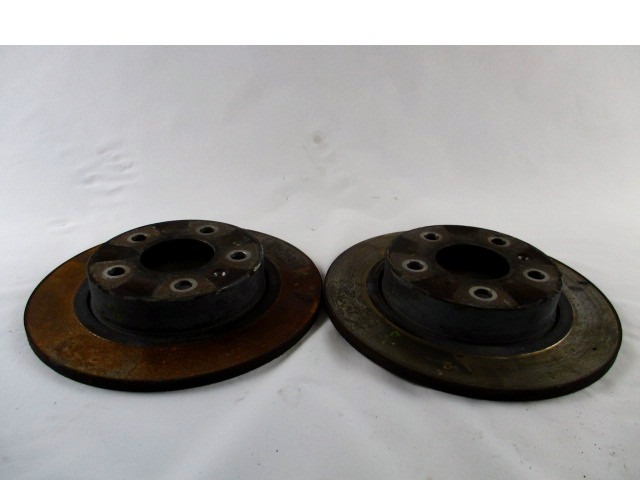 ZADNJI ZAVORNI DISKI OEM N. 9196587 ORIGINAL REZERVNI DEL OPEL ASTRA H A04 L48,L08,L35,L67 5P/3P/SW (2004 - 2007) DIESEL LETNIK 2006