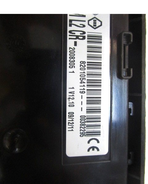 KOMPLET ODKLEPANJE IN VZIG  OEM N. 29988 KIT ACCENSIONE AVVIAMENTO ORIGINAL REZERVNI DEL RENAULT CLIO BR0//1 CR0/1 KR0/1 MK3 R (05/2009 - 2013) BENZINA LETNIK 2012