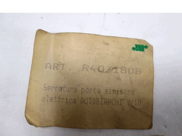 ZAKLEP VRAT OEM N. 7531849 ORIGINAL REZERVNI DEL AUTOBIANCHI Y10 (1989 - 1992)BENZINA LETNIK 1989