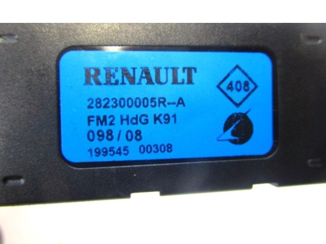 OJACEVALEC / ANTENA OEM N. 282300005R ORIGINAL REZERVNI DEL RENAULT LAGUNA BT0/1 KT0/1 MK3 BER/SW (10/2007 - 08/2010) DIESEL LETNIK 2008