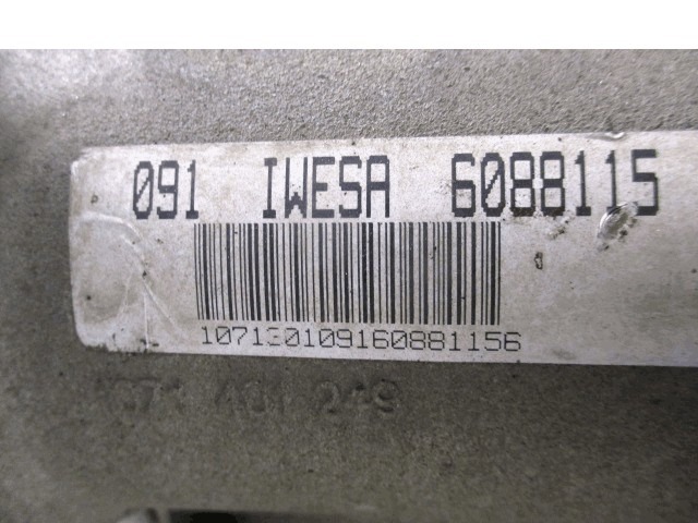 AVTOMATSKI MENJALNIK OEM N. 1071401249 ORIGINAL REZERVNI DEL AUDI A6 C6 4F2 4FH 4F5 BER/SW/ALLROAD (07/2004 - 10/2008) DIESEL LETNIK 2007