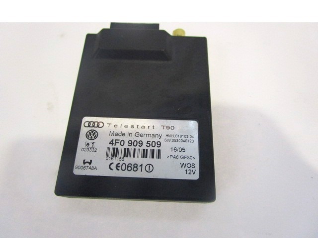 RAZNE KRMILNE ENOTE  OEM N. 4F0909509 ORIGINAL REZERVNI DEL AUDI A6 C6 4F2 4FH 4F5 BER/SW/ALLROAD (07/2004 - 10/2008) DIESEL LETNIK 2005