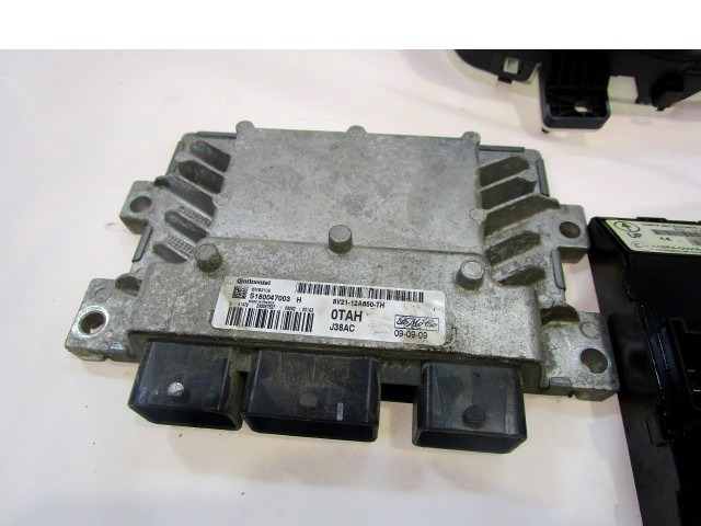 KOMPLET ODKLEPANJE IN VZIG  OEM N. 28238 KIT ACCENSIONE AVVIAMENTO ORIGINAL REZERVNI DEL FORD FIESTA CB1 CNN MK6 (09/2008 - 11/2012) BENZINA/GPL LETNIK 2009