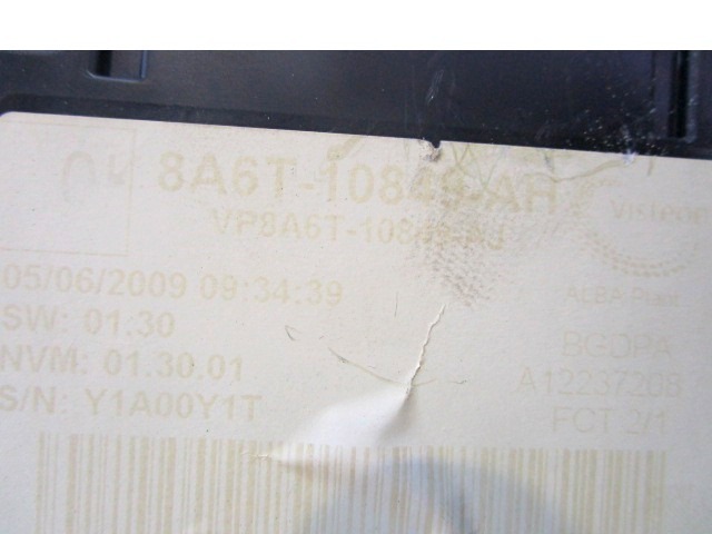 KOMPLET ODKLEPANJE IN VZIG  OEM N. 28238 KIT ACCENSIONE AVVIAMENTO ORIGINAL REZERVNI DEL FORD FIESTA CB1 CNN MK6 (09/2008 - 11/2012) BENZINA/GPL LETNIK 2009