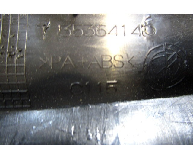 ODVOD ZRAKA OEM N. 735364146 ORIGINAL REZERVNI DEL FIAT CROMA 194 MK2 R (11-2007 - 2010) DIESEL LETNIK 2008
