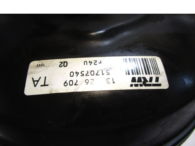 SERVO OJACEVALNIK ZAVOR S PUMPO OEM N. 13126709 ORIGINAL REZERVNI DEL FIAT CROMA 194 MK2 R (11-2007 - 2010) DIESEL LETNIK 2008