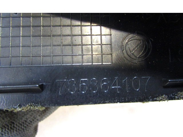 ODVOD ZRAKA OEM N. 735364107 ORIGINAL REZERVNI DEL FIAT CROMA 194 MK2 R (11-2007 - 2010) DIESEL LETNIK 2008