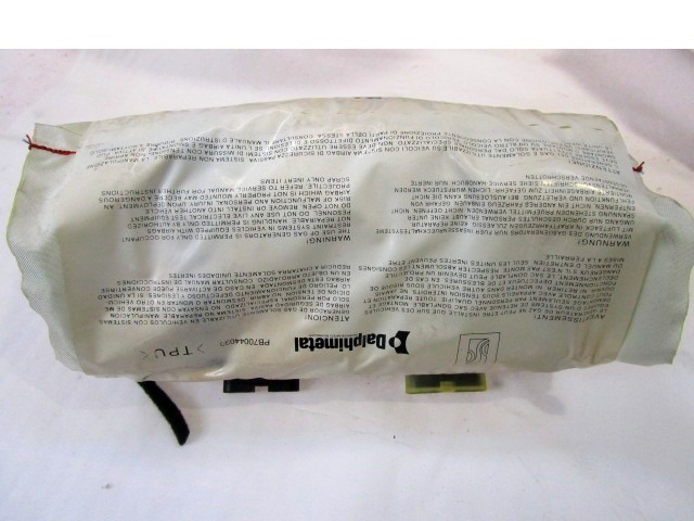 KIT AIRBAG KOMPLET OEM N. 18897 KIT AIRBAG COMPLETO ORIGINAL REZERVNI DEL FIAT GRANDE PUNTO 199 (2005 - 2012) BENZINA LETNIK 2006