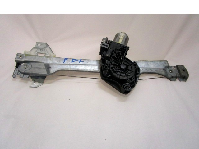 MEHANIZEM DVIGA ZADNJIH STEKEL  OEM N. 402278H 9802523180 ORIGINAL REZERVNI DEL CITROEN C4 MK2 (2010 - 2018) DIESEL LETNIK 2011