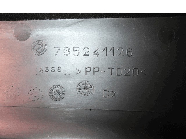 OKRASNE LETVICE VRAT  OEM N.  ORIGINAL REZERVNI DEL FIAT MULTIPLA 186 R (2004 - 2010) BENZINA/METANO LETNIK 2008