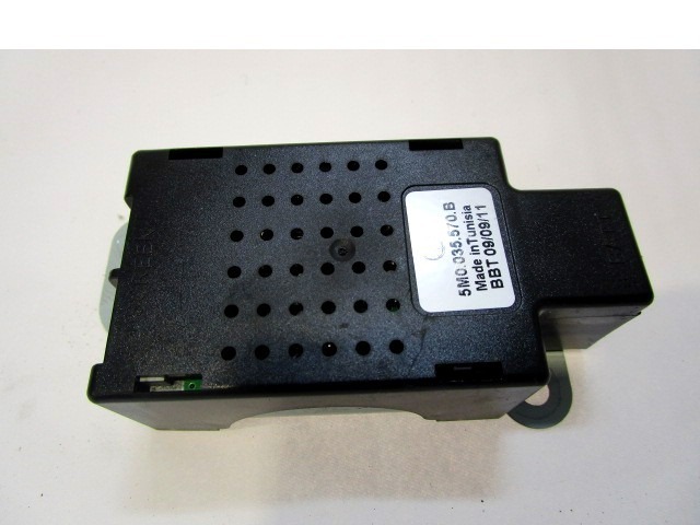 OJACEVALEC / ANTENA OEM N. 5M0035570B ORIGINAL REZERVNI DEL VOLKSWAGEN GOLF VI 5K1 517 AJ5 MK6 (2008-2012) DIESEL LETNIK 2011