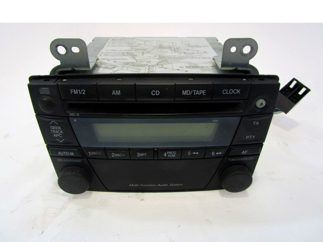 RADIO CD / OJACEVALNIK / IMETNIK HIFI OEM N. LD67669R0B ORIGINAL REZERVNI DEL MAZDA MPV LW MK2 (1999 - 2006) DIESEL LETNIK 2004