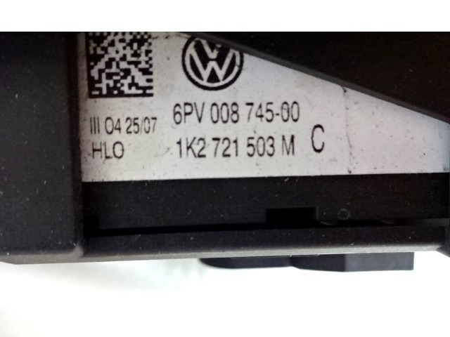 PEDALI OEM N. 1K2721503M ORIGINAL REZERVNI DEL VOLKSWAGEN PASSAT B6 3C2 3C5 BER/SW (2005 - 09/2010)  DIESEL LETNIK 2007