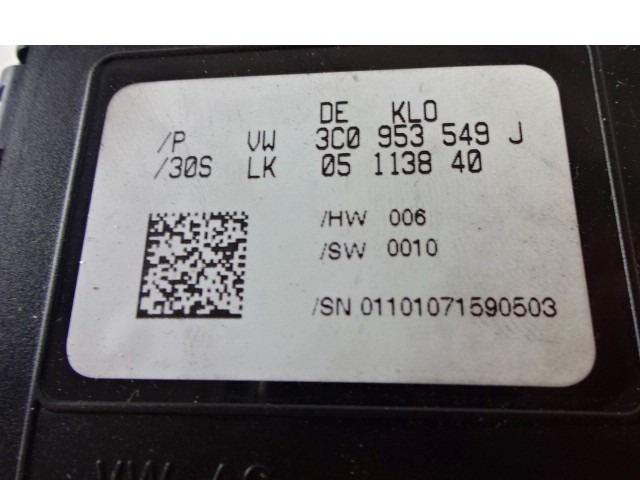 ELEKTRICNI SERVO VOLAN ENOTA OEM N. 3C0953549J ORIGINAL REZERVNI DEL VOLKSWAGEN PASSAT B6 3C2 3C5 BER/SW (2005 - 09/2010)  DIESEL LETNIK 2007