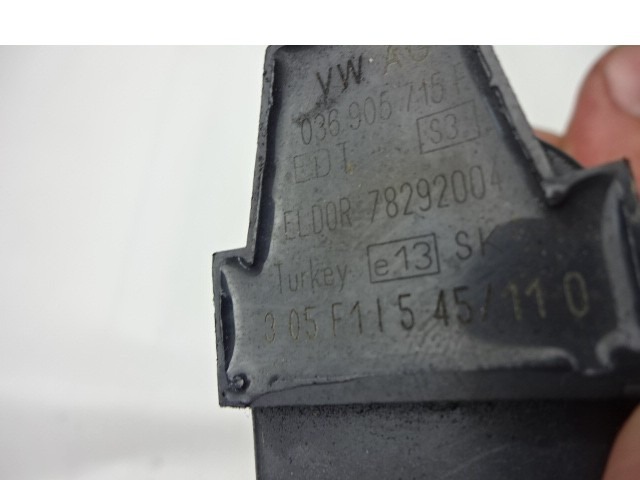 VZIGALNE TULJAVE OEM N. 036905715F ORIGINAL REZERVNI DEL SEAT IBIZA 6J5 6P1 MK4 BER/SW (2008 - 2012)BENZINA LETNIK 2012