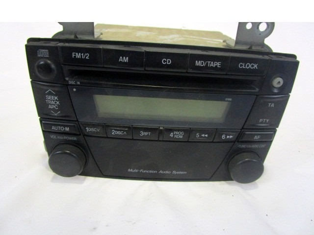 RADIO CD / OJACEVALNIK / IMETNIK HIFI OEM N. 14788200 ORIGINAL REZERVNI DEL MAZDA MPV LW MK2 (1999 - 2006) DIESEL LETNIK 2002