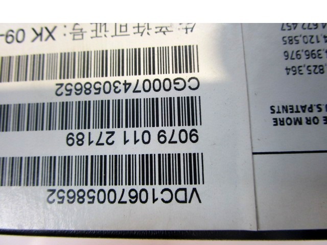 CD POLNILNIK OEM N. T11-7901013 ORIGINAL REZERVNI DEL DR 5 (2007 - 07/2014) BENZINA/GPL LETNIK 2008