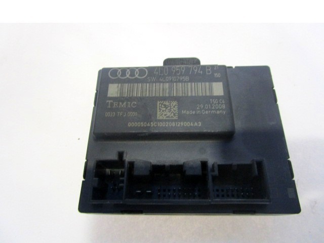 RACUNALNIK VRAT IN STEKEL OEM N. 4L0959794B ORIGINAL REZERVNI DEL AUDI Q7 4L (2005 - 2015) DIESEL LETNIK 2008