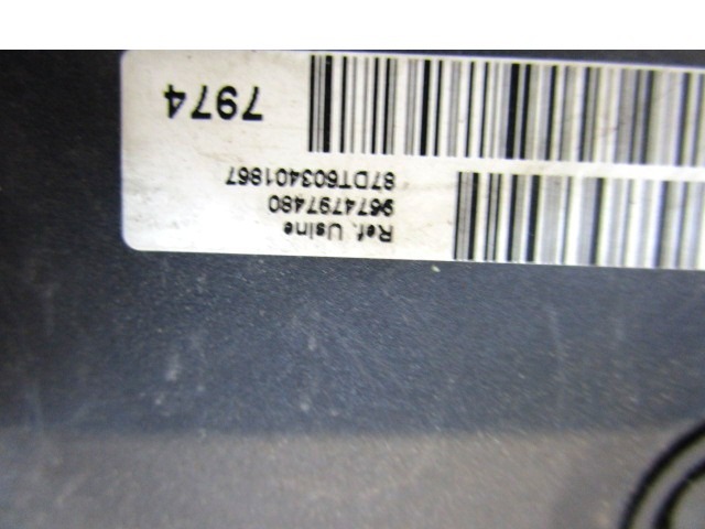 ABS AGREGAT S PUMPO OEM N. 265251413 ORIGINAL REZERVNI DEL CITROEN C5 RD TD MK2 /TOURER/CROSS TOURER (2008 - 2017) DIESEL LETNIK 2011