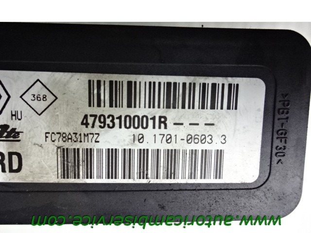 ESP OEM N. 479310001R ORIGINAL REZERVNI DEL RENAULT LAGUNA BT0/1 KT0/1 MK3 BER/SW (10/2007 - 08/2010) DIESEL LETNIK 2008