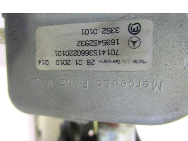 VOLANSKI DROG OEM N. A1694604016 ORIGINAL REZERVNI DEL MERCEDES CLASSE A W169 5P C169 3P R (05/2008 - 2012) DIESEL LETNIK 2010