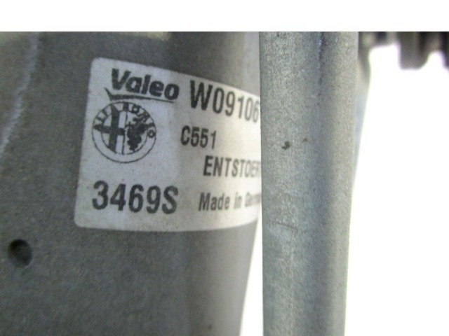 MOTORCEK PREDNJIH BRISALCEV OEM N. W0009106 ORIGINAL REZERVNI DEL ALFA ROMEO MITO 955 (2008 - 2018) DIESEL LETNIK 2009