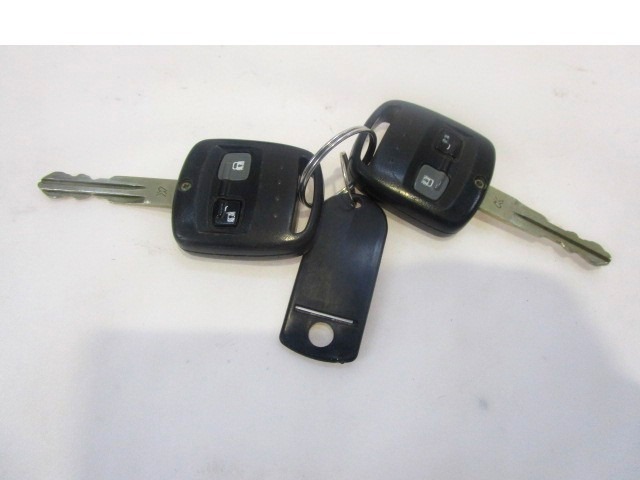 KOMPLET ODKLEPANJE IN VZIG  OEM N. 19882 KIT ACCENSIONE AVVIAMENTO ORIGINAL REZERVNI DEL SUBARU IMPREZA GD GG BR SW (2005 - 2007) BENZINA LETNIK 2006