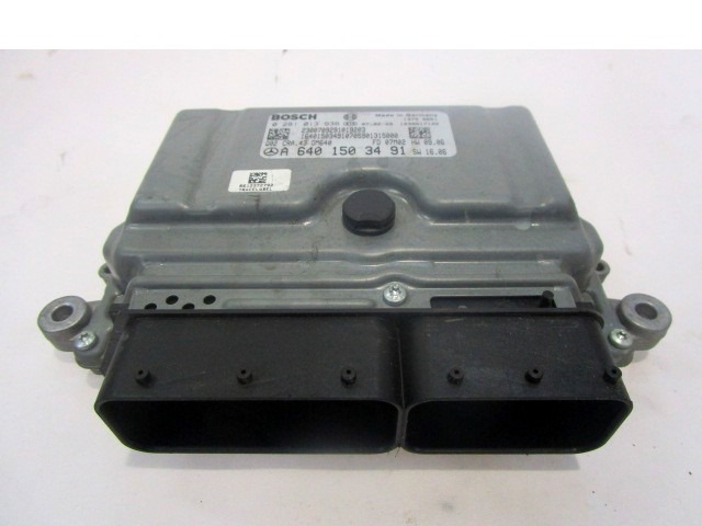 OSNOVNA KRMILNA ENOTA DDE / MODUL ZA VBRIZGAVANJE OEM N. 0281013936 A6401503491 ORIGINAL REZERVNI DEL MERCEDES CLASSE A W169 5P C169 3P (2004 - 04/2008) DIESEL LETNIK 2007