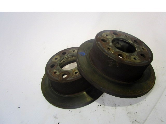 ZADNJI ZAVORNI DISKI OEM N. 71740117 ORIGINAL REZERVNI DEL FIAT DUCATO 244 MK2 R (2002 - 2006)DIESEL LETNIK 2002