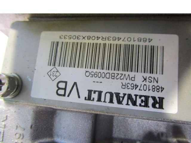 VOLANSKI DROG OEM N. 488107463R ORIGINAL REZERVNI DEL RENAULT MEGANE MK3 BZ0/1 B3 DZ0/1 KZ0/1 BER/SPORTOUR/ESTATE (2009 - 2015) BENZINA LETNIK 2010