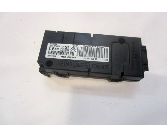 RAZNE KRMILNE ENOTE  OEM N. 9665183080 ORIGINAL REZERVNI DEL PEUGEOT PARTNER TEPEE MK2 (2008 - 2015) DIESEL LETNIK 2010