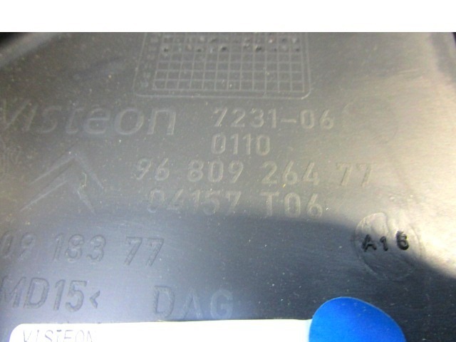 ARMATURNA PLOSCA OEM N. 16139519ZD ORIGINAL REZERVNI DEL PEUGEOT PARTNER TEPEE MK2 (2008 - 2015) DIESEL LETNIK 2010