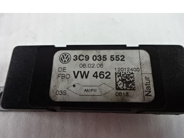 OJACEVALEC / ANTENA OEM N. 3C9035552 ORIGINAL REZERVNI DEL VOLKSWAGEN PASSAT B6 3C2 3C5 BER/SW (2005 - 09/2010)  DIESEL LETNIK 2006