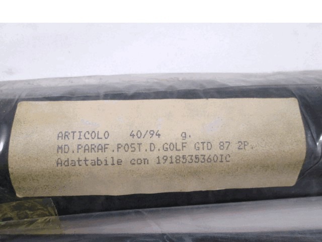ZUNANJI PROFILI IN LETVE OEM N. 1918535360 ORIGINAL REZERVNI DEL VOLKSWAGEN GOLF II 19E 1G1 MK2 (1983 - 1992)BENZINA LETNIK 1988