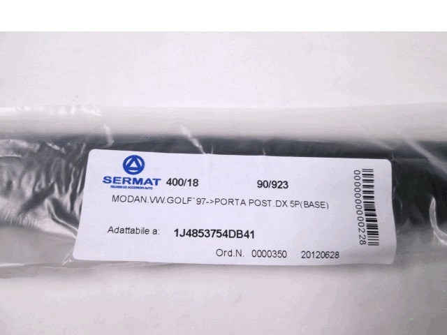 ZUNANJI PROFILI IN LETVE OEM N. 172743 ORIGINAL REZERVNI DEL VOLKSWAGEN GOLF IV 1J1 1E7 1J5 MK4 BER/SW (1998 - 2004) DIESEL LETNIK 1998