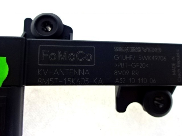 OJACEVALEC / ANTENA OEM N. 8M5T-15K603-KA ORIGINAL REZERVNI DEL FORD KUGA MK1 (05/2008 - 2012) DIESEL LETNIK 2009