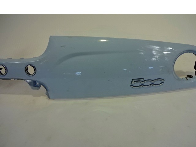 NOTRANJE OKRASNE LETVE  OEM N. 51803289 51803290 ORIGINAL REZERVNI DEL FIAT 500 CINQUECENTO 312 MK3 (2007 - 2015) BENZINA LETNIK 2007