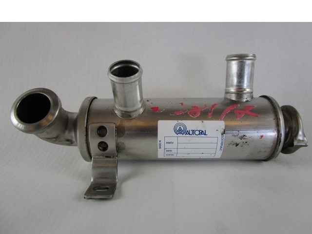 EGR VENTIL/IZMENJALNIK OEM N. 1233381 ORIGINAL REZERVNI DEL PEUGEOT 207 / 207 CC WA WC WD WK (2006 - 05/2009) DIESEL LETNIK 2006