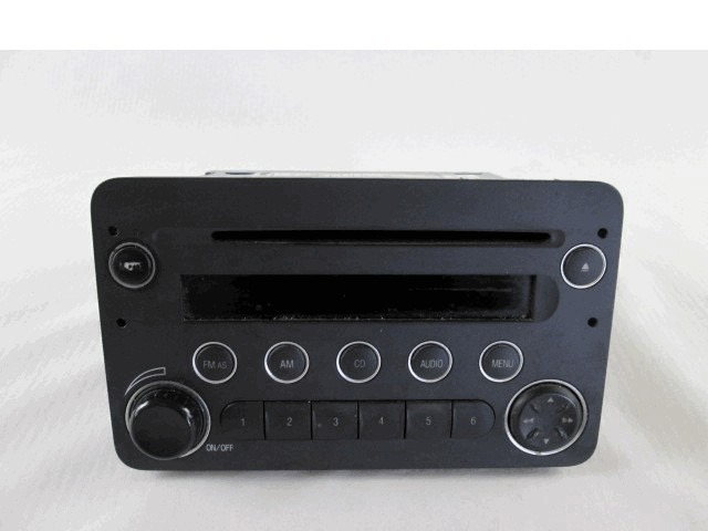 RADIO CD / OJACEVALNIK / IMETNIK HIFI OEM N. 7646302316 ORIGINAL REZERVNI DEL ALFA ROMEO 159 939 BER/SW (2005 - 2013) DIESEL LETNIK 2008