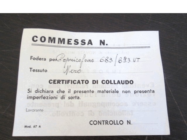 SREDINSKA KONZOLA  OEM N.  ORIGINAL REZERVNI DEL FIAT 682 SERIE T T2 T3 T4 N N2 N3 N4 683 (1952 - 1988)DIESEL LETNIK 1954