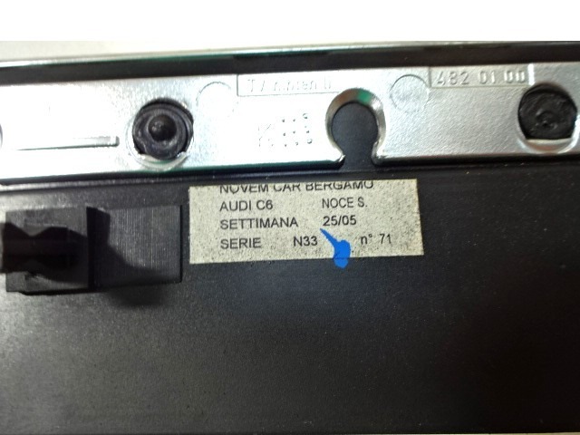 OKRASNE LETVICE VRAT  OEM N. 4F0867419A ORIGINAL REZERVNI DEL AUDI A6 C6 4F2 4FH 4F5 BER/SW/ALLROAD (07/2004 - 10/2008) DIESEL LETNIK 2005