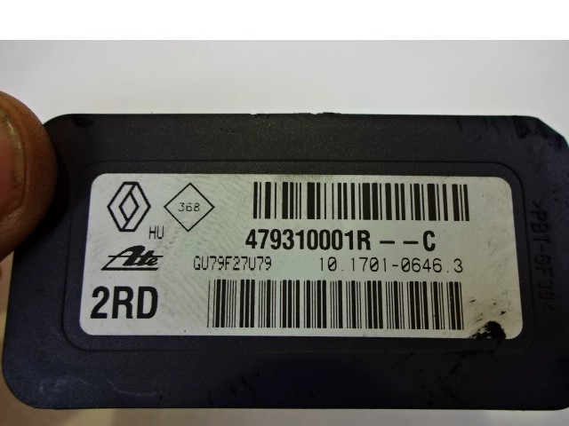 ESP OEM N. 479310001R 10.1701-0646.3 ORIGINAL REZERVNI DEL RENAULT MEGANE MK3 BZ0/1 B3 DZ0/1 KZ0/1 BER/SPORTOUR/ESTATE (2009 - 2015) DIESEL LETNIK 2009