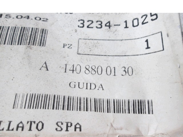 NOSILCI ODBIJACA  OEM N. A1408800130 ORIGINAL REZERVNI DEL MERCEDES CLASSE S W140 (1993 - 10/1998)BENZINA LETNIK 1993