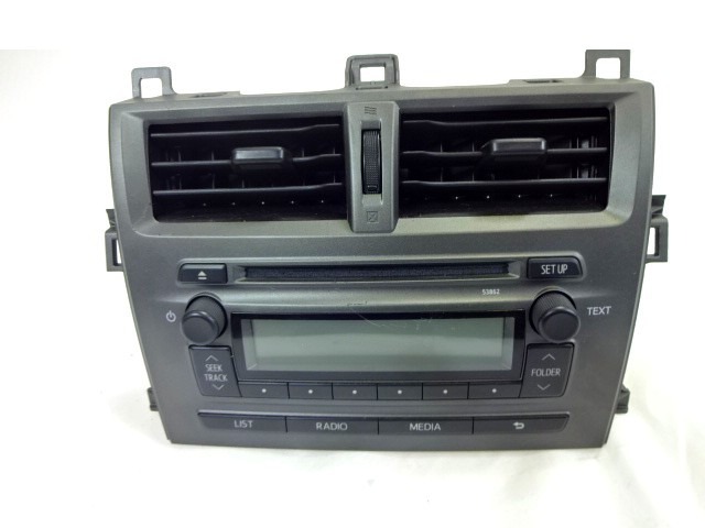 RADIO CD / OJACEVALNIK / IMETNIK HIFI OEM N. 86120-52B00 ORIGINAL REZERVNI DEL SUBARU TREZIA (2011 - 2014)DIESEL LETNIK 2011