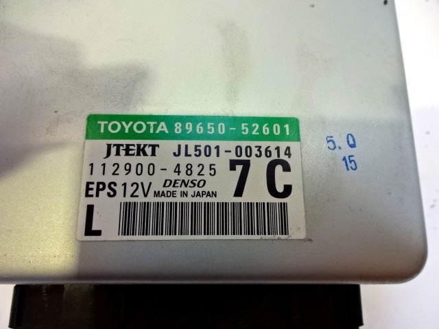 ELEKTRICNI SERVO VOLAN ENOTA OEM N. 89650-52601 ORIGINAL REZERVNI DEL SUBARU TREZIA (2011 - 2014)DIESEL LETNIK 2011
